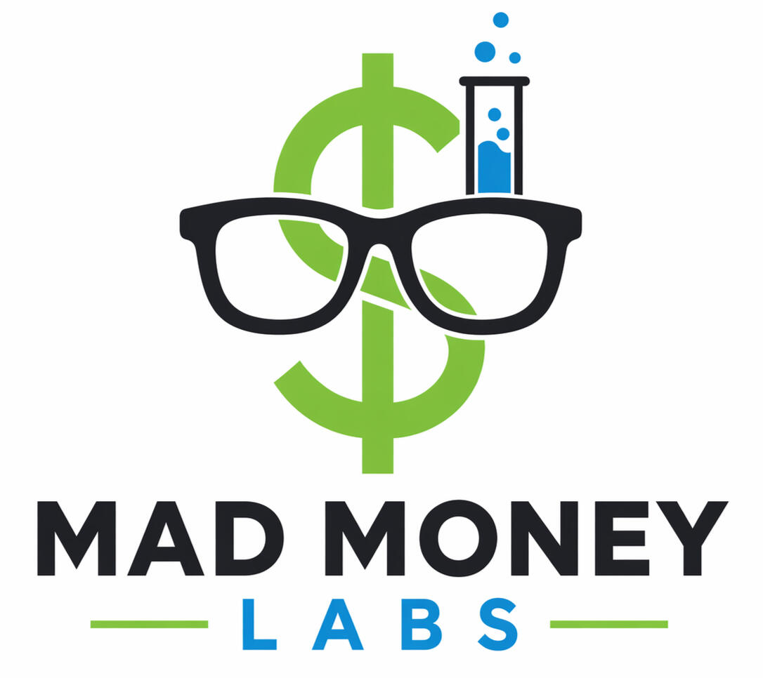 Mad Money Labs Logo Mad Money Innovations logo dba Mad Money Labs